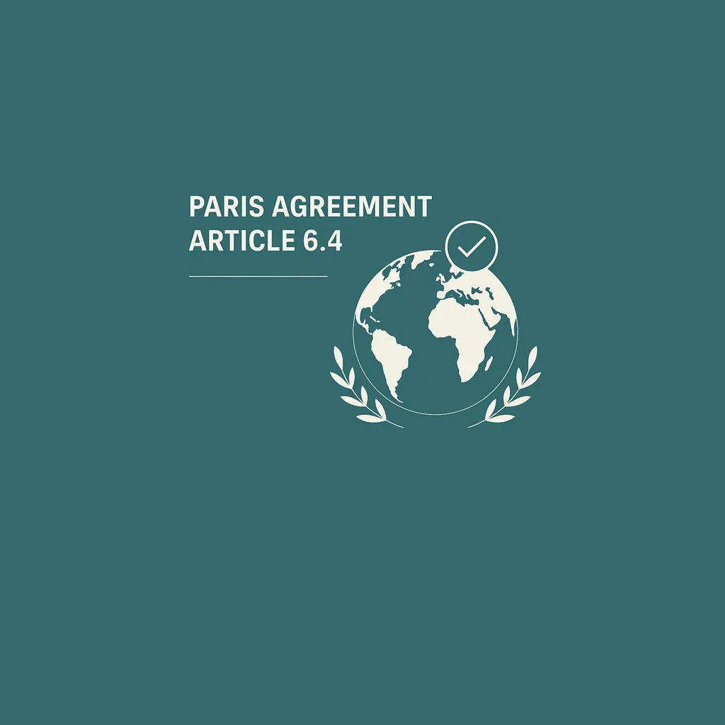 IFC Methodology Submitted for Recognition under Paris Agreement Article 6.4